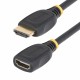 StarTech.com Cable HDMI 2.0 de Extensión Alargador de 3ft (1m) - Cable HDMI